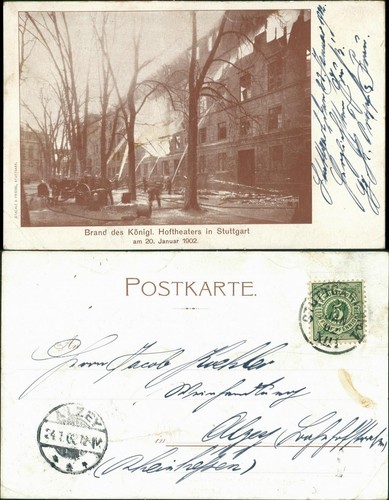 Cartolina stoccarda spegnere - cartolina,