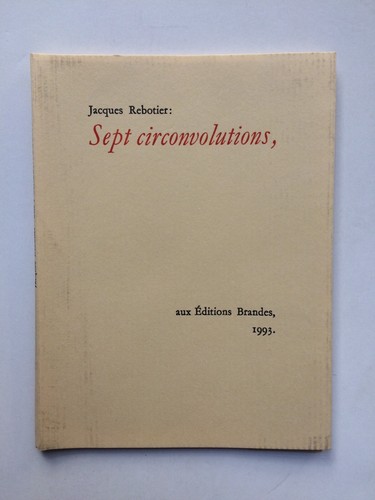 Jacques rebotier sept - rebotier, "