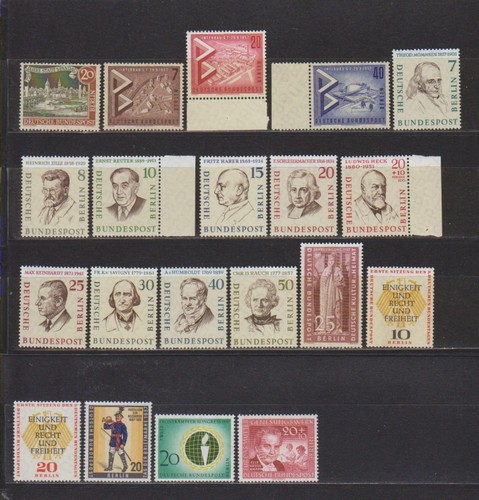 Berlino 159 178 francobolli - 159-178:,