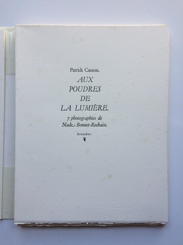 Patrick casson aux - casson, poudres