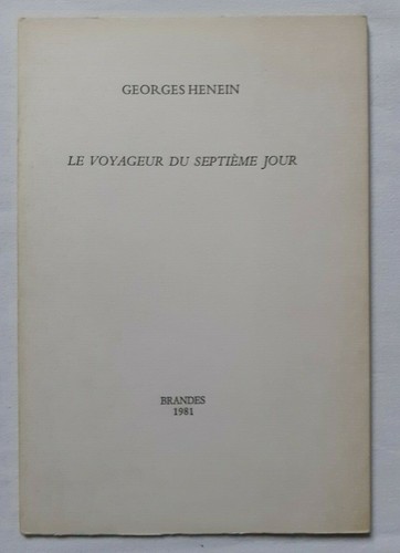 Voyageur septième jour - voyageur,