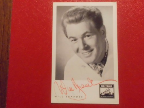Autografo will brandes - autografo,