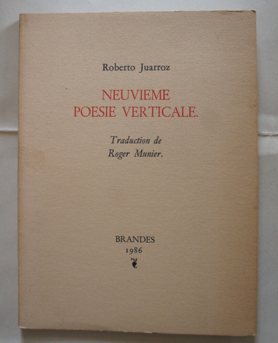 Roberto juarroz neuvième - roberto, juarroz.