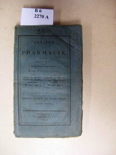Annalen der pharmacie - der,